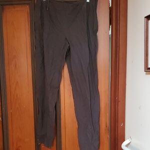 Made In Italy Straight Leg Pants with Matte Finish